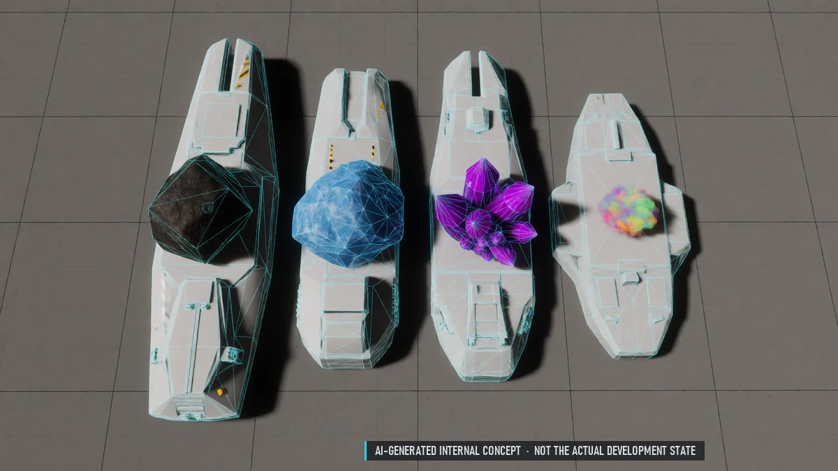 Ore, Ice, Crystals & Gas